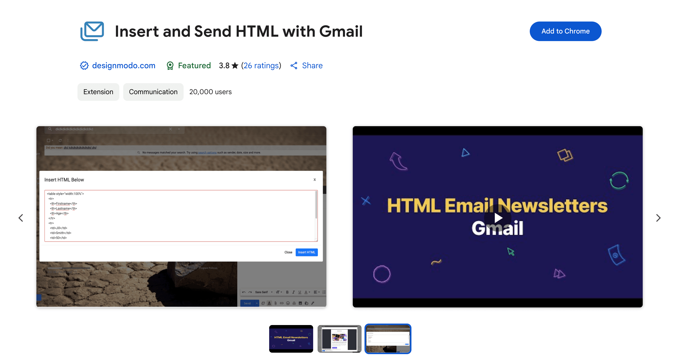 Gmail Insert and Send HTML with Gmail